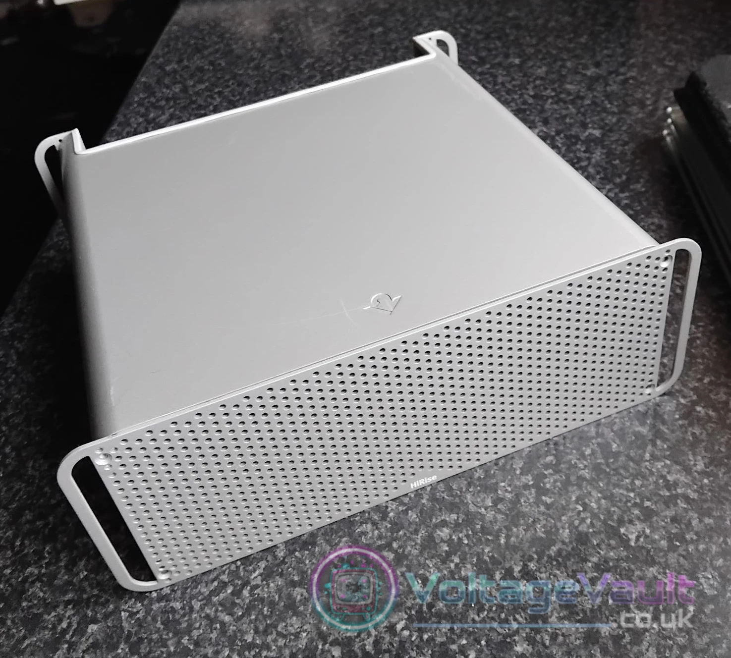 Twelve South HiRise Pro Stand for iMac / Display – Height-Adjustable Monitor Riser – Silver